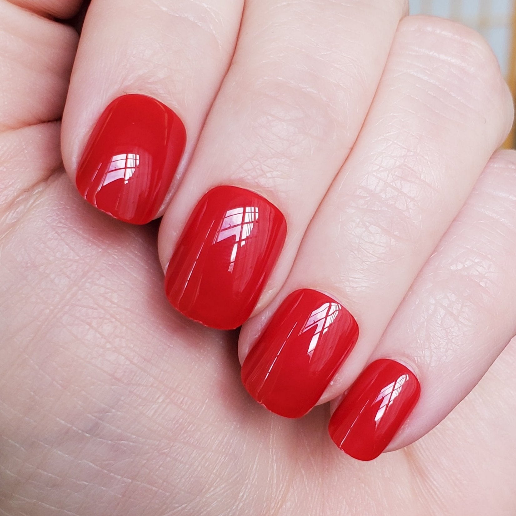 Red Hot Press On Nail Set