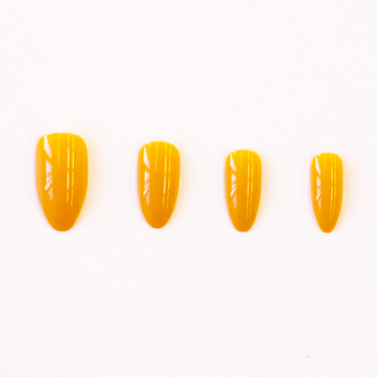 Mustard Press On Nail Set