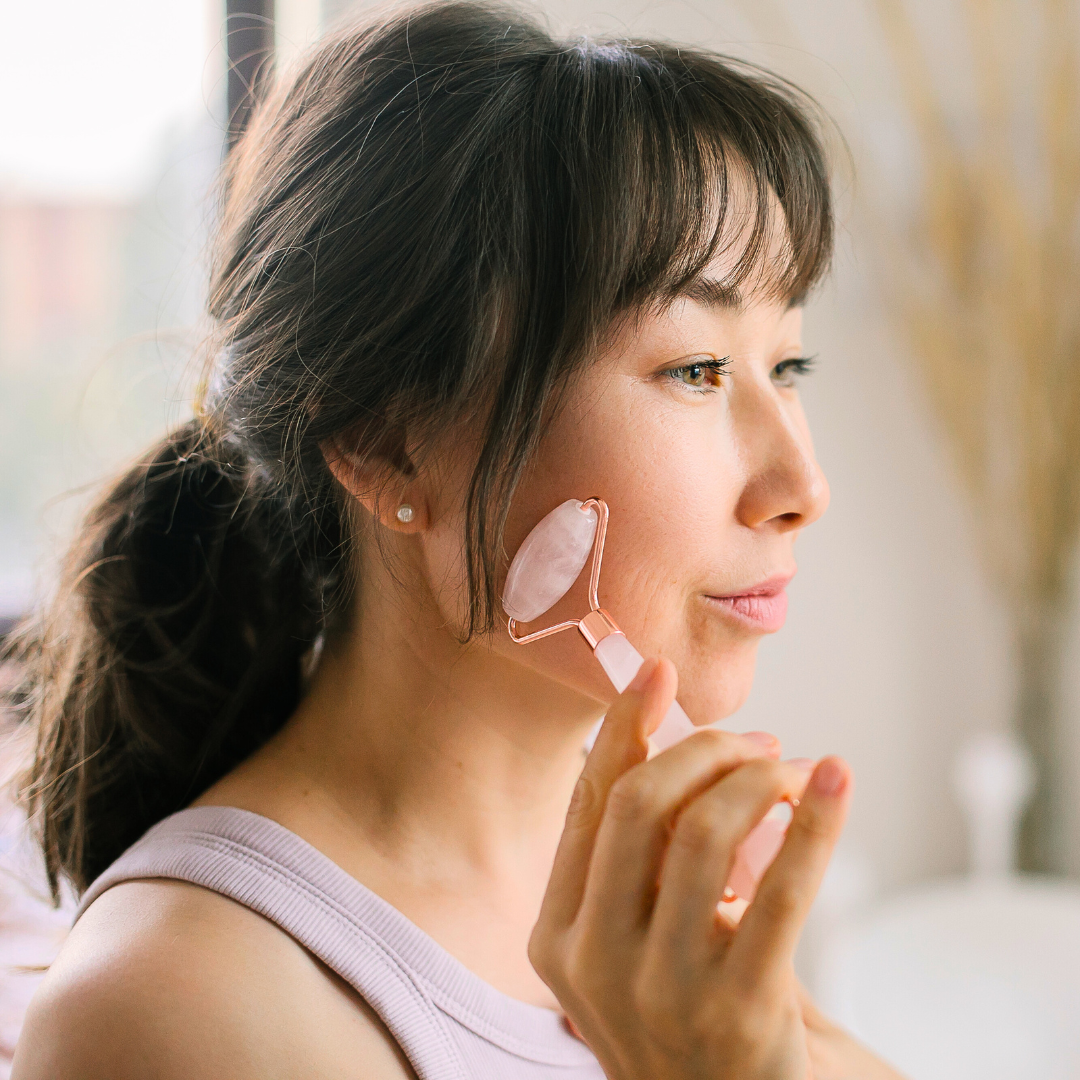 Rose Quartz Face Roller