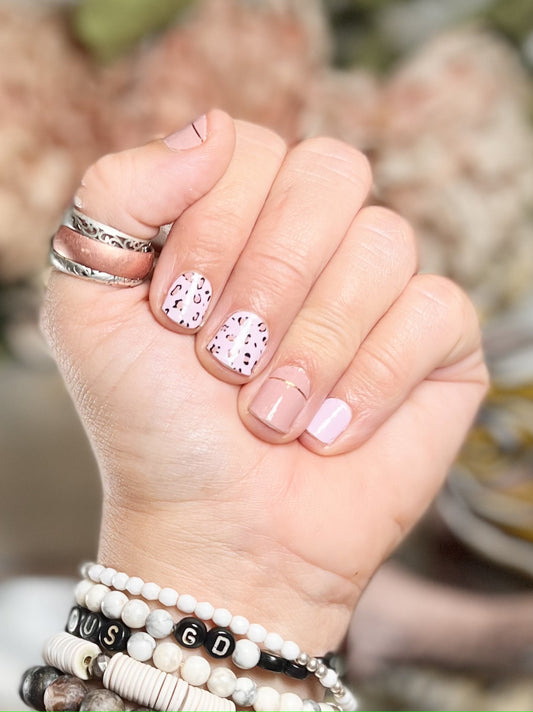 Luxe Leopard Nail Wrap Set