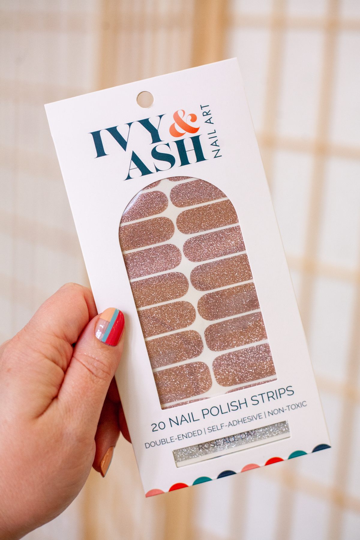 Rosé All Day Nail Wrap Set