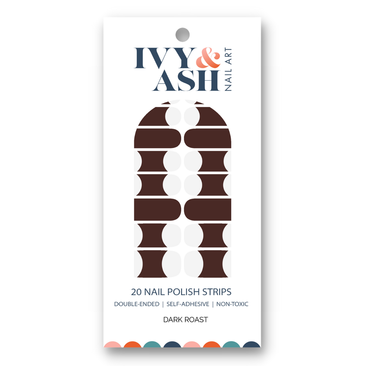 Dark Roast Nail Wrap Set