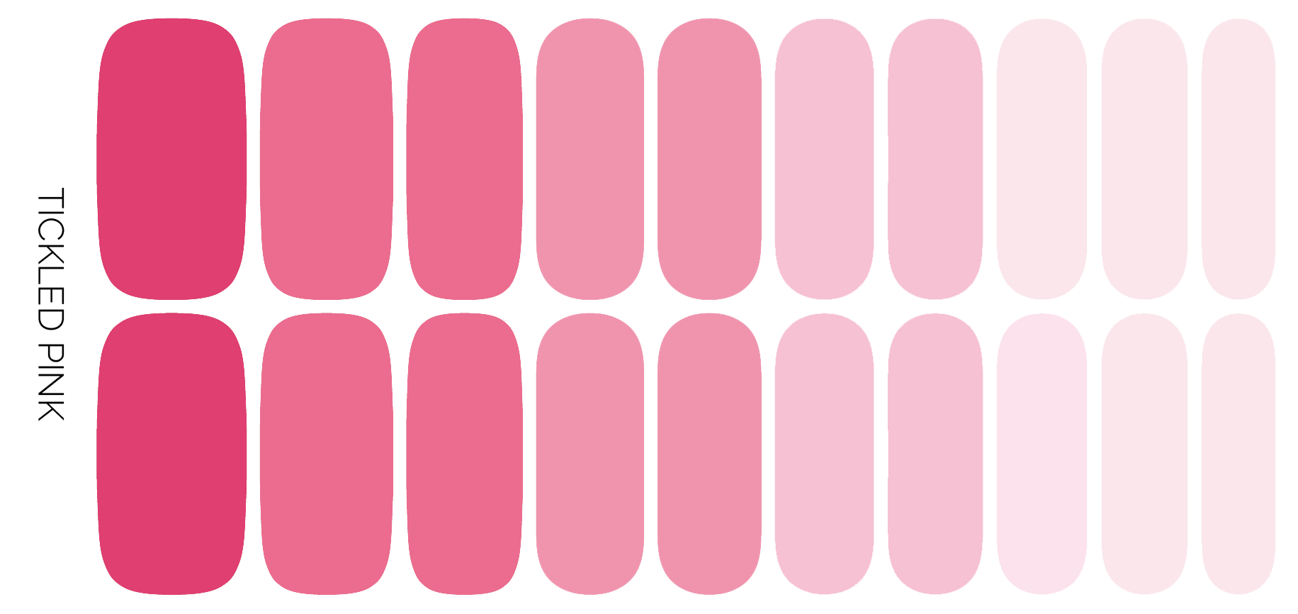 Tickled Pink Nail Wrap Set