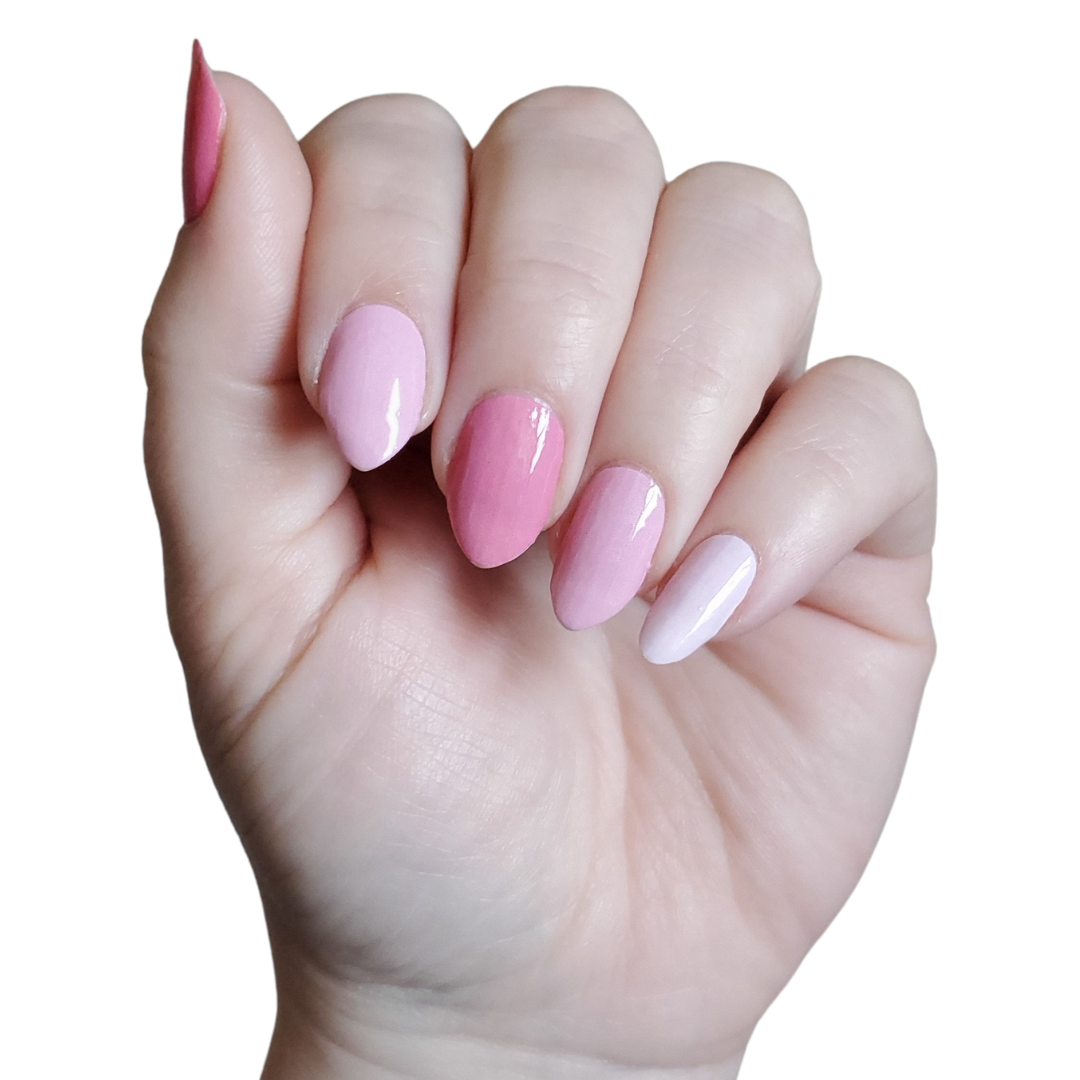 Tickled Pink Nail Wrap Set