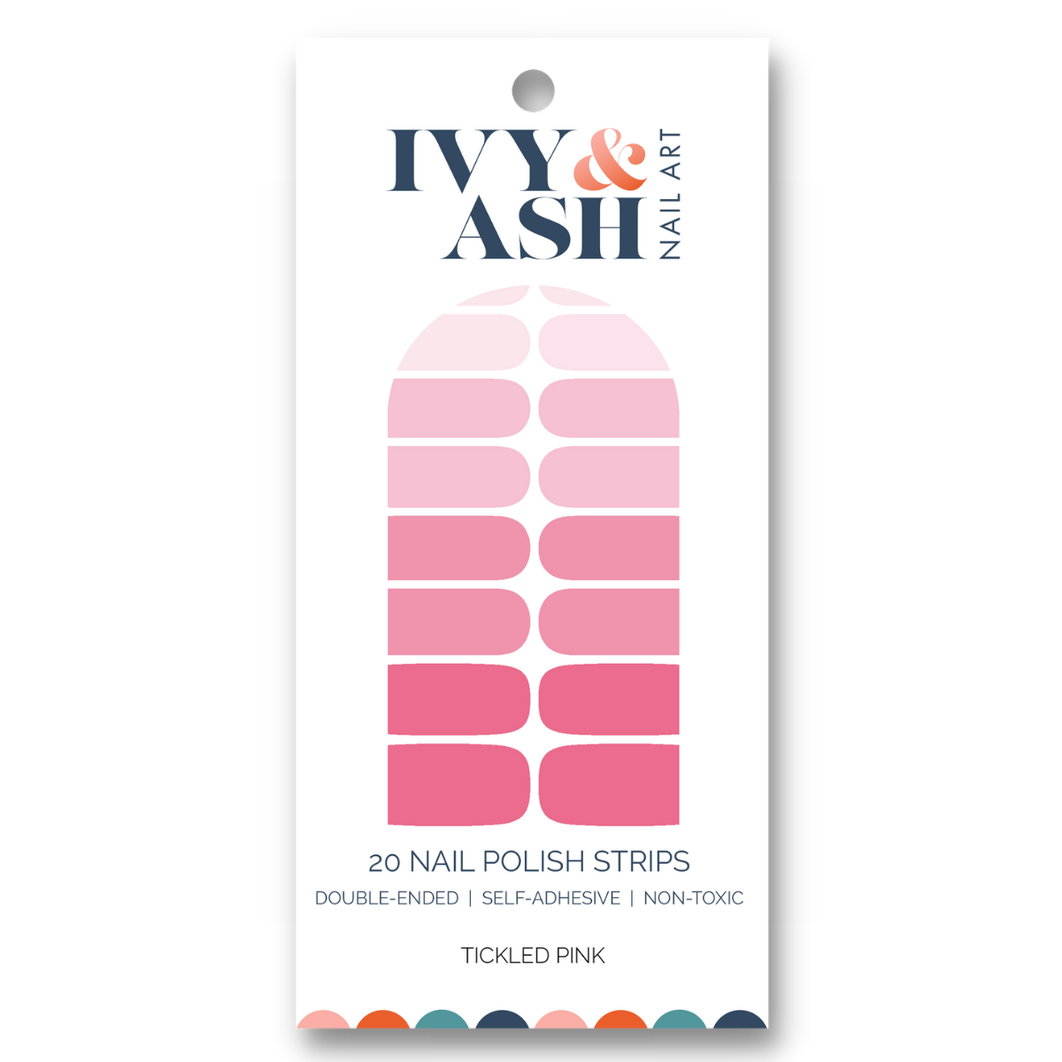 Tickled Pink Nail Wrap Set